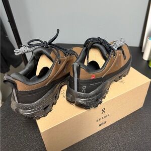 On Running Men's Black and Brown Athletic Shoes